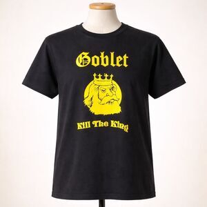 Vintage Dungeons and Dragons Goblet Kill The King Long Live Rock SS Shirt S